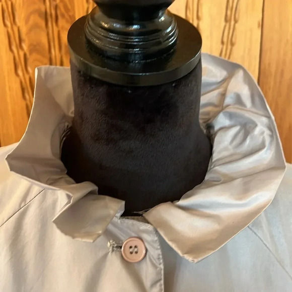 Vintage Nordstrom Point of‎ View Nylon Trench Coat - Picture 3 of 13